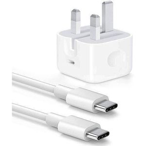 Apple iPhone 16 Charger, 35W USB C Charger with USB-C to C Fast Charing/Data Cable (2m)