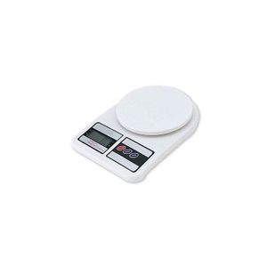 5kg LCD Digital Electronic Kitchen Food Diet Scale Weight Balance - White 