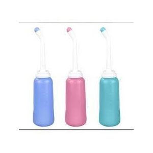 Portable Travel Bidet with Bag, TPE Material Can Be Boiled, 17oz/500ml ,Essentials for Postpartum Perineal Care,Hemorrhoid Treatment,and Baby