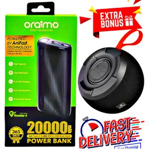 Oraimo Powerbank 20000mAh // C15 Bluetooth Speaker 