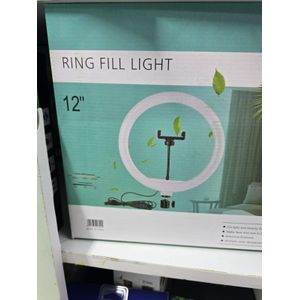 12-Inch LED Ring Light with Tripod Stand for Makeup Tutorials, TikTok Videos, and Zoom Meetings