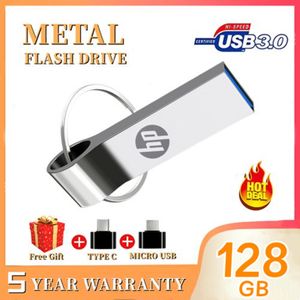 Metal Waterproof 128GB USB 3.0 USB FLASH DRIVE