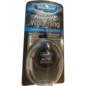 Health Active Whitening Charcoal Infused Floss Wısdom