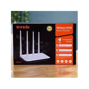 Tenda F6 Wireless Router 300Mbps - 4 Antennas, 2.4GHz, IEEE 802.11b/g/n