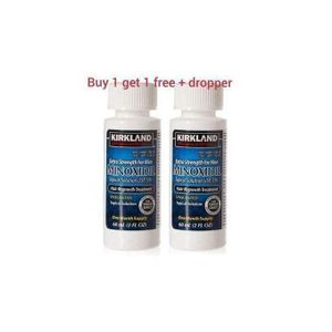 Kirkland Minoxidil  2 bottles 5% Extra Strength Hair Regrowth 1 Month fair- 2 bottles