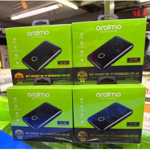 Oraimo Hotspot Elf 2 Mifi 150Mbps 4G Dual Simcard  Battry 3000mAh with valid year warranty 
