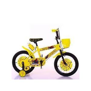 12-inch Spider-Man themed children's bicycle.