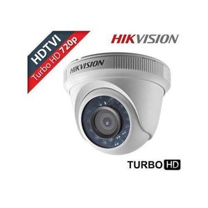 Hikvision DS-2CE5AC0T-IRP 720P Dome Camera - 1MP, Night Vision, PVC, White