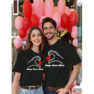 T-shirt-valentine's gifts for couples 1 pairs