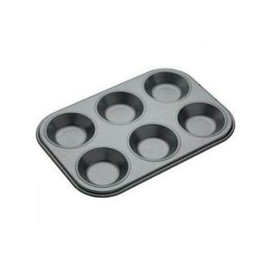 6-Hole Non-Stick Muffin/ Cupcake Tray.
