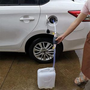 Multifunction Liquid Sucker Pump Manual Fuel Transfer Pump Gasoline Siphon Hose Portable Siphon Pump