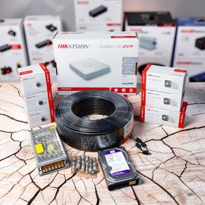 Hikvision  6 1080P Full HD 2MP Industry Leading Proven Quality CCTV Cameras Complete System Kit with 8 Channel DVR +500GB Harddisk 