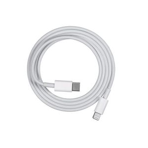 Apple USB-C to Lightning Cable – Fast Charging & Data Sync – Compatible with iPhone 14, 13, 12, 11, XR, XS, X, 8 Plus – 1 Meter – White