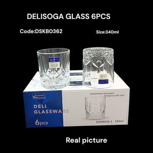 Deli Delisoga glass 6pcs set 330ml