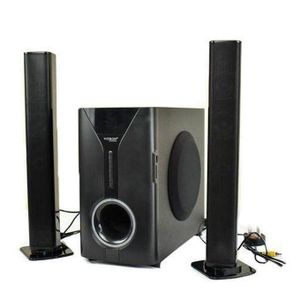 Vitron V527 2.1 CH Multimedia Speaker System - Deep Bass & Bluetooth - Black