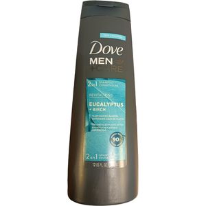 Dove MEN +CARE 2 in 1 REVITALIZING Eucalyptus +Birch Shampoo & Conditioner nk
