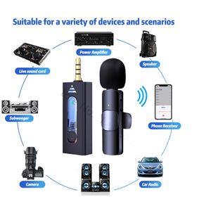 Mic-Bot Product Reviews:AIKELA Dual Wireless Mic for iPhone, Android,  Camera, Wireless Lavalier 