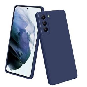 Soft Silicone Back Cover for Samsung Galaxy S21 Plus – Protective, Shockproof, Ultra-Thin, Anti-Scratch, Anti-Fingerprint – Blue