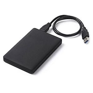 Sata 2.5"  to USB 3.0 External Hard Drive Enclosure - Black, Up to 3TB