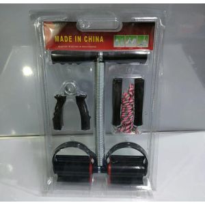 Amazing 3-in-1 Home Gym Training Set - Tummy Trimmer, Hand Grip & Jump Rope