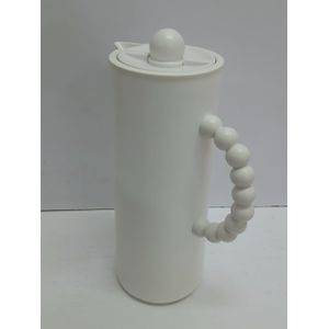 NORDIC Insulated Thermos Flask 1L – Durable Leakproof Stainless Steel Vacuum Bottle for Hot & Cold Drinks, Travel, Office, Outdoor Use, Easy Carry Handle, Keeps Temperature for Hours