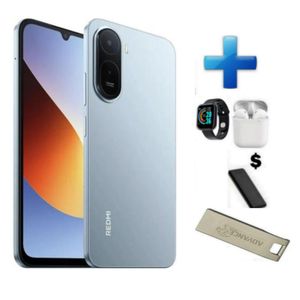 XIAOMI REDMI A7PRO 128GB+ 4GB RAM 50mp 6.9" 6000mAh,dual sim on screen fingerprint Plus Free Flash,Smart watch,Pod and power bank 