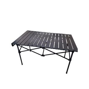 Portable Foldable Camping Table – Aluminium Outdoor Picnic Table (95 × 57 × 57 cm) 