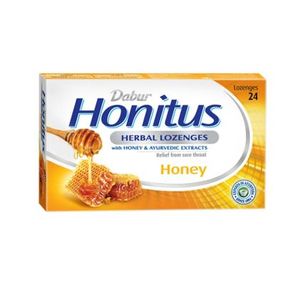Dabur Herbal Honitus Lozenges – Honey 240g