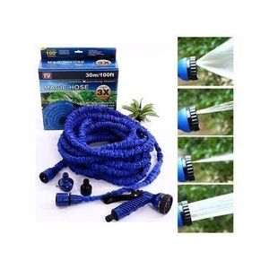 Expandable Magic Hose Pipe – Flexible Garden Water Hose (30m, 45m, 60m) – Blue