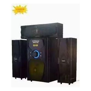 Vitron  3.1CH Multimedia X-Bass Speaker System Home Theatre System AC/DC Subwoofer Bluetooth Woofer USB/SD/FM Home Audio System with Remote Control V636