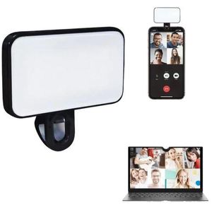 Mini LED fill light Mobile phone 3 colours fill lighting Vedio conferencing portable Vedio light