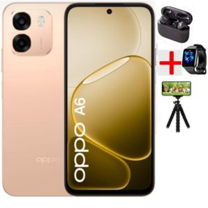 Oppo  A6 6.75'', 6GB+256GB Storage, 7000mAh Battery, Fast Charging,50 MP Camera-2 YEARS WARRANTY-L+GIFTS.