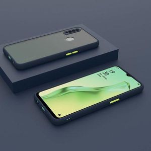 Case For Oppo A31 2020 Case (Semi Transparent Hard Cover)