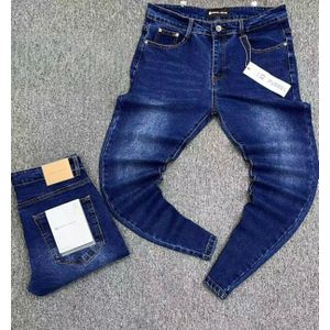 Navy Blue Wash Denim Jeans