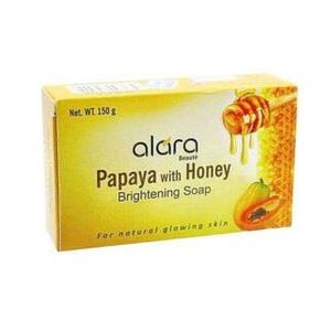 Alara Papaya with Honey Brightening Soap 150g