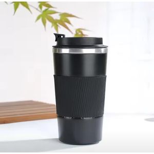 Portable Insulated Thermo Coffee Cup – Leak-Proof Travel Mug, Double Wall Vacuum Flask (Hot & Cold Drinks)