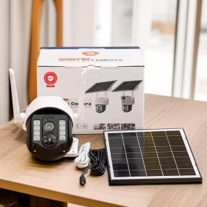  IP66 Rating Solar Charging 8W Solar Panel 4G PTZ Solar Camera Outdoor Security with Built In Battery and PIR Sensor