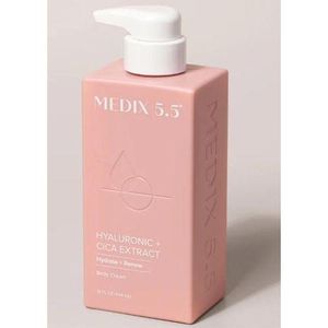 Medix 5.5 Hyaluronic + Cica Extract Hydrate + Renew Body Treatment Cream – 444ml