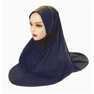 New Islamic Black Hijab Abaya Hijabs For Woman Abayas Jersey Hemp Hijab Scarf Muslim Dress Women Turban Turban Instant Head Wrap