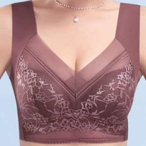 New Lace Perspective Bra Women Sexy Lingerie Underwire Embroidery Floral  Bralette Bras B C D E F G 75 80 85 90 95 100 105 110