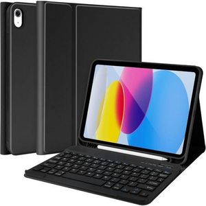 Keyboard Case with S pen holder slot for iPad 10th Gen 10.9 inch 2022 (Model: A2757/A2777)