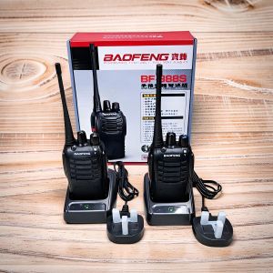 Baofeng BF-888S Portable Noise Reduction Technology Clear Sound Reliable Walkie Talkie Radio Calls-2 Pieces