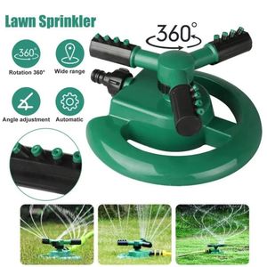 Automatic Water Sprinkler for Garden Sprinkler Lawn Sprinkler Irrigation System 3 Arm 360° Sector Rotating Water Sprinkler Garden Pipe Hose Irrigation Yard