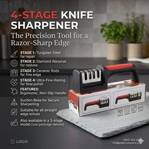 4 stage knife sharpener 