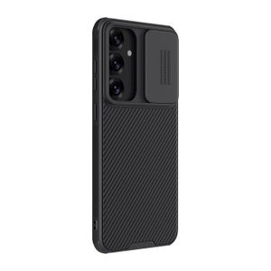 Nilkin CamShield Pro Cover Case for Samsung Galaxy S20 FE, Shockproof Anti-Scratch Protective Case with Sliding Camera Cover, Soft TPU + Hard PC Hybrid Back – Black