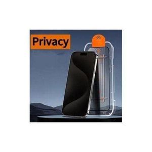 Glass iPhone 16 ProMax Privacy Screen Protector, with Easy to Install Kit