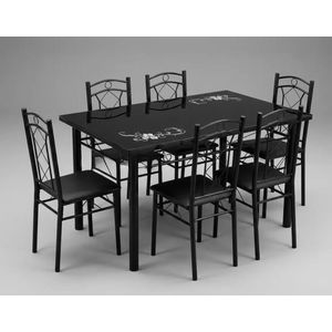 6 Seater Dining Table Set