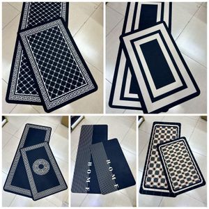 2 pc set rubber  kitchen mats 
