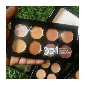 Micolor 3 IN 1 Brighten Contour Concealer Palette