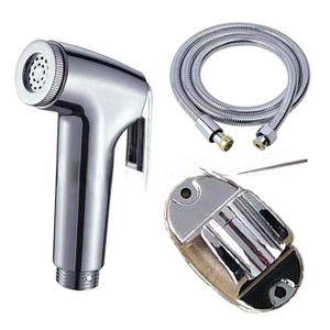 Bidet SprayerCost-Effective Bidet Sprayer with Flexible Hose - Plastic & Stainless Steel Mountable Set